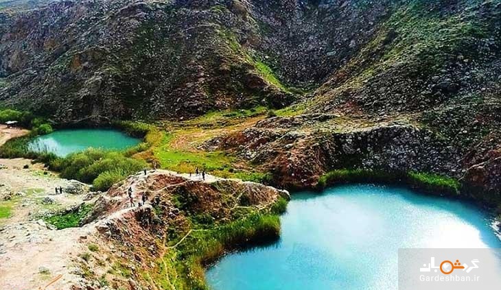 دریاچه دوقلوی سیاه‌گاو؛ نادر ترین دریاچه کشور/تصاویر