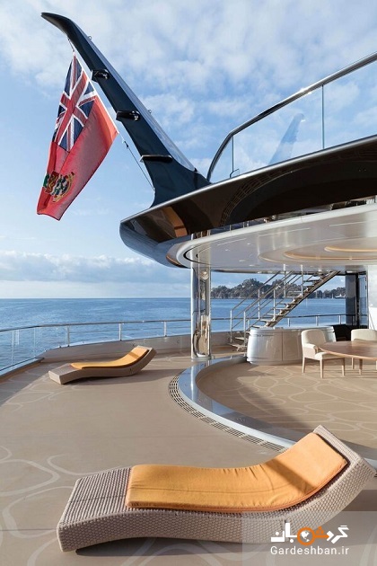 کشتی لاکچری برای دوازدهمین مرد ثروتمند انگلیس + تصاویر