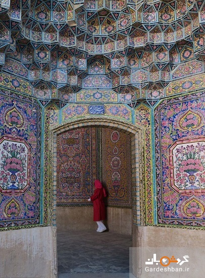 نصیرالملک؛ مسجد صورتی شیراز شاهکار معماری قاجاری + تصاویر