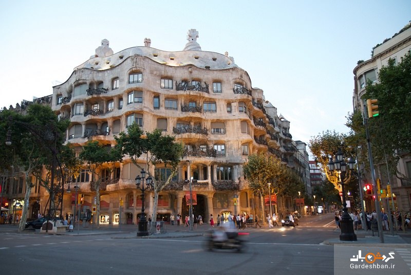 کازا میلا؛ساختمانی سحرانگیز در قلب بارسلونا/عکس