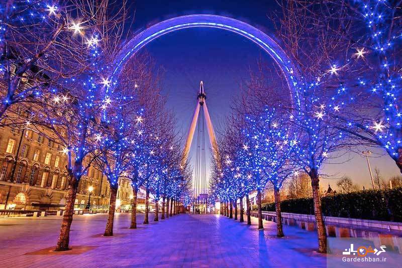 چشم لندن؛ بزرگ ترین چرخ و فلک اروپا+عکس