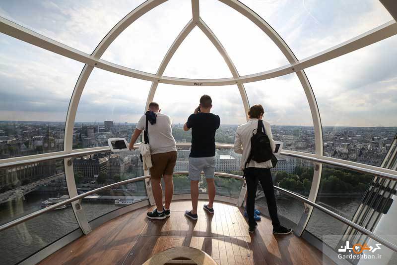 چشم لندن؛ بزرگ ترین چرخ و فلک اروپا+عکس