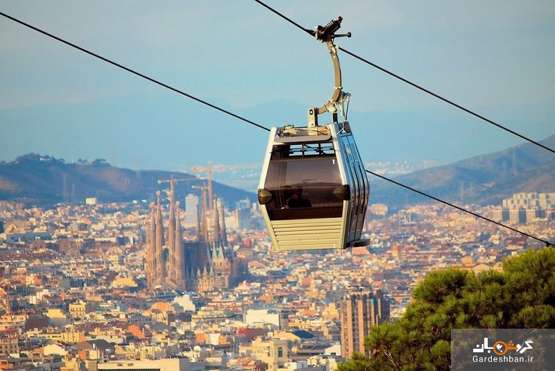 تپه مونجوئیک بارسلونا؛تفریحی پرجاذبه در تور اسپانیا/عکس