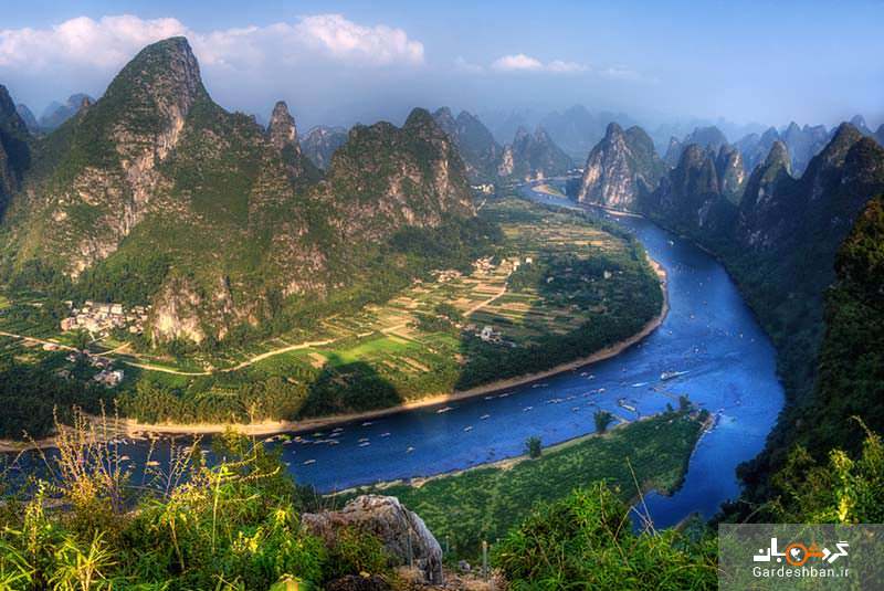 رودخانه لی جیانگ؛زیباترین رودخانه چین+تصاویر