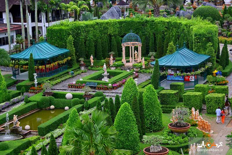باغ نانگ نوچ پاتایا، یکی از ده باغ زیبای جهان/عکس