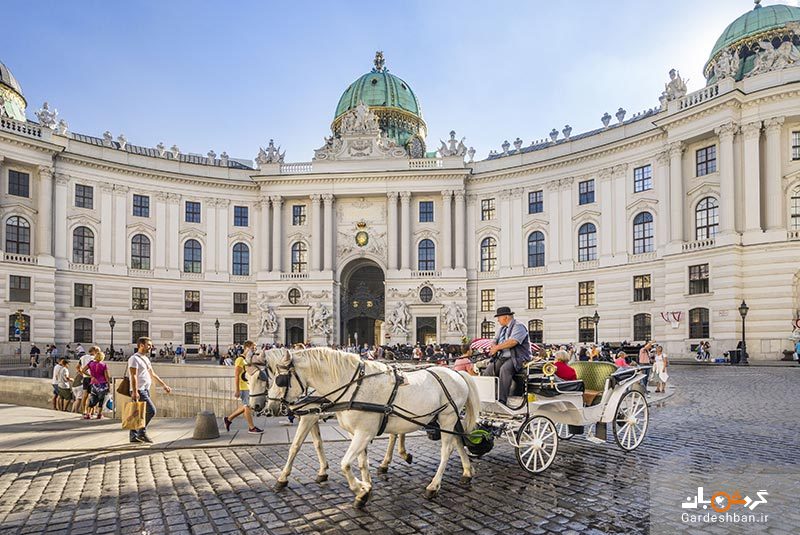 کاخ موزه هافبورگ؛از قصرهای سلطنتی و زیبای وین+تصاویر
