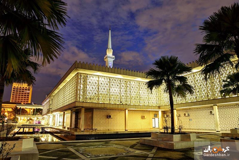 مسجد نگارا، سمبل استقلال مالزی/عکس