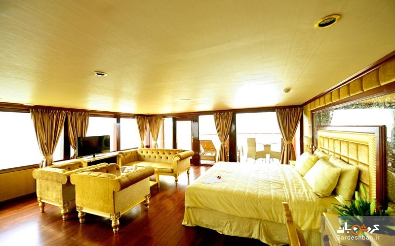 هتل ۵ ستاره گلدن کروز (Golden Cruise)ها لونگ/تجربه زندگی لوکس در دریا +تصاویر