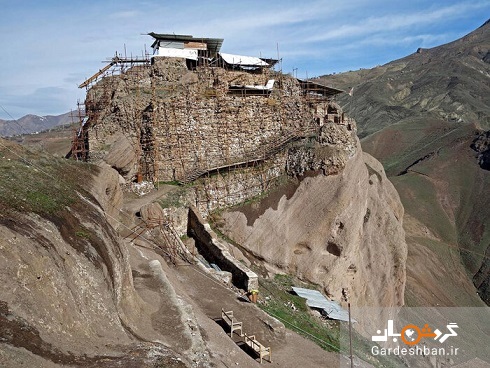 نگاهی به رمز و راز‌های قلعه تاریخی الموت+تصاویر