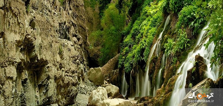 سفری یک روزه به روستای ارنگه و تماشای آبشار هفت چشمه/عکس