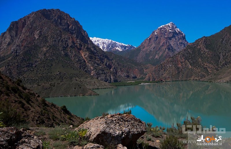 دریاچه اسکندرکول از دیدنی های منحصربفرد تاجیکستان/عکس