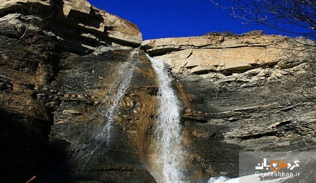 آبشار بندگاه؛طبیعتی بکر در مازندران+تصاویر