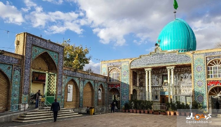 زیارتگاه چهار انبیاء از آثار تاریخی معروف قزوین/عکس