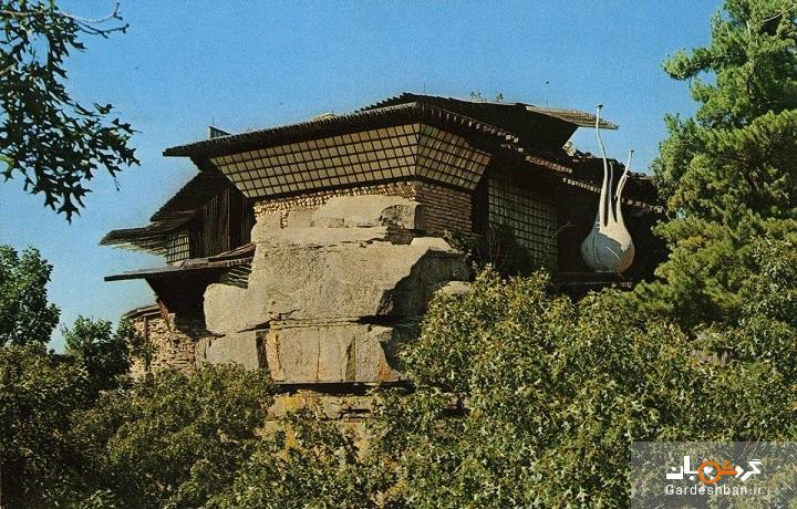 خانه‌ای عجیب در صخره + تصاویر
