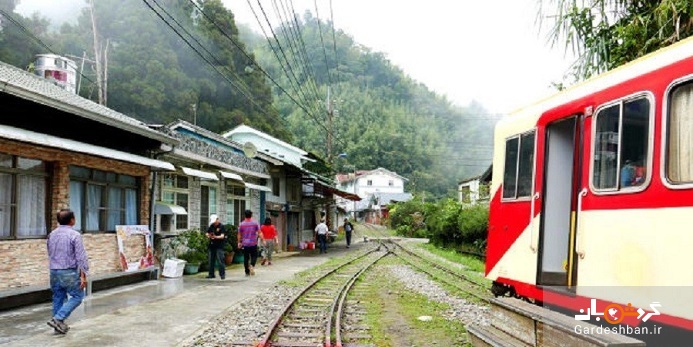 راه‌آهن کوهستانی 106 ساله در منطقه آلیشان تایوان/عکس