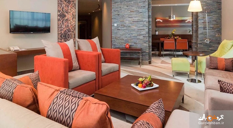 هتل ۴ ستاره نووتل آلبرشا دبی/اقامت در هتل ۴۱ طبقه ای رو به منظره خلیج فارس+تصاویر