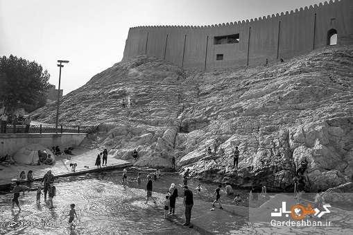 کرونا شنا را در چشمه علی متوقف نکرد!/ پاسخ تأمل‌ برانگیز میراث فرهنگی شهرری+تصاویر