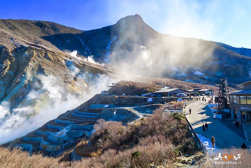 اواکودانی؛ دره‌ای آتشفشانی در هاکونه ژاپن+تصاویر