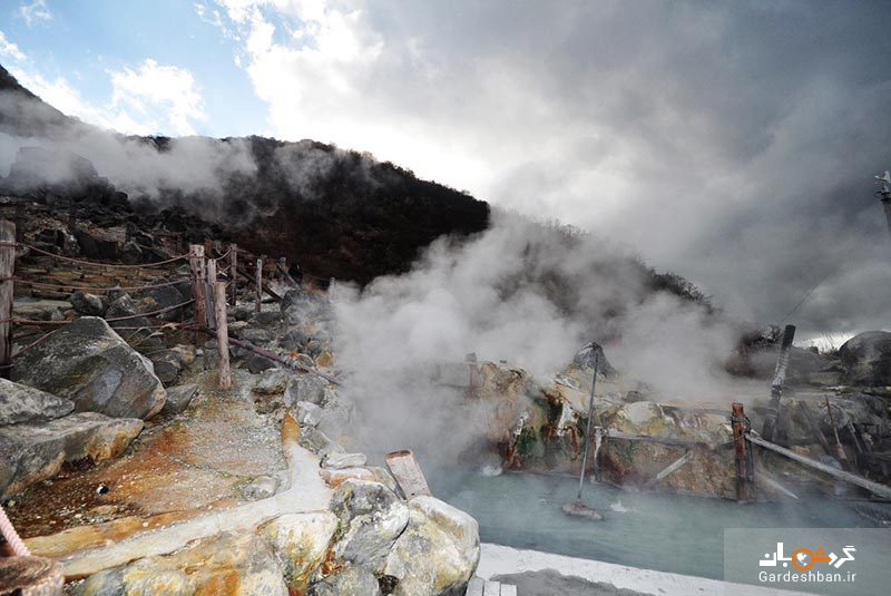 اواکودانی؛ دره‌ای آتشفشانی در هاکونه ژاپن+تصاویر