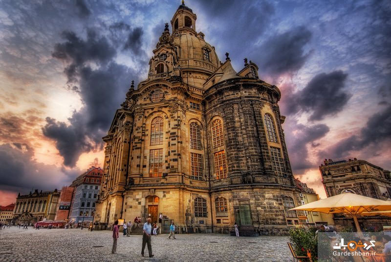 کلیسای حیرت‌انگیز درسدن در آلمان+تصاویر