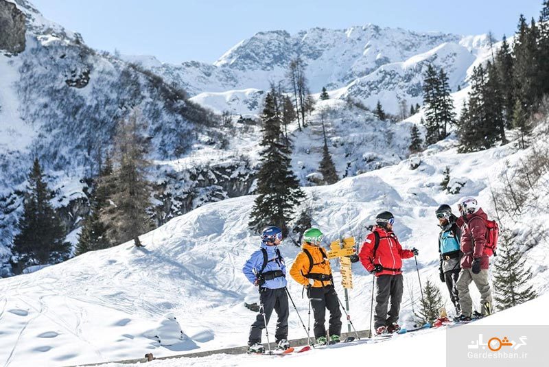 لوکس ترین پیست های اسکی دنیا+تصاویر