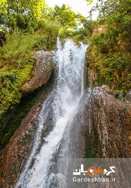 آبشار «تنگه کرد» در قلعه تل خوزستان + عکس