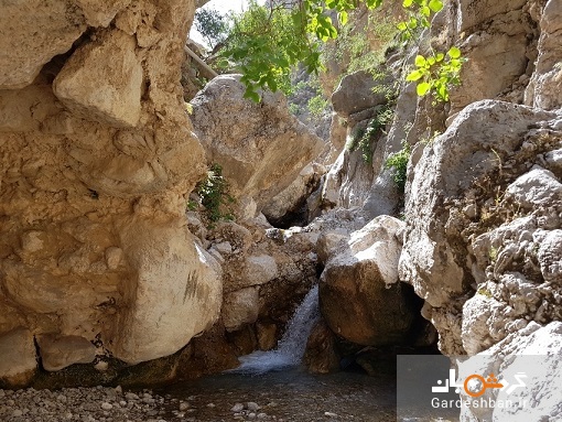 آبشار «تنگه کرد» در قلعه تل خوزستان + عکس