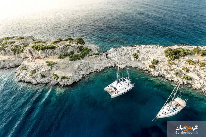 جزیره‌‌ هیدرا با معماری و سواحل بی نظیر در یونان+عکس