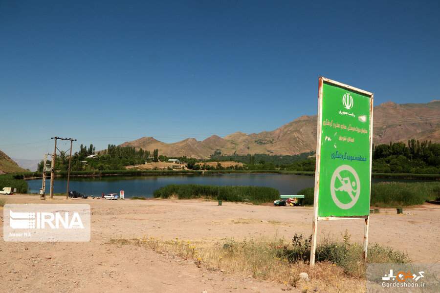 دریاچه اوان، نگین گردشگری طبیعی قزوین + تصاویر