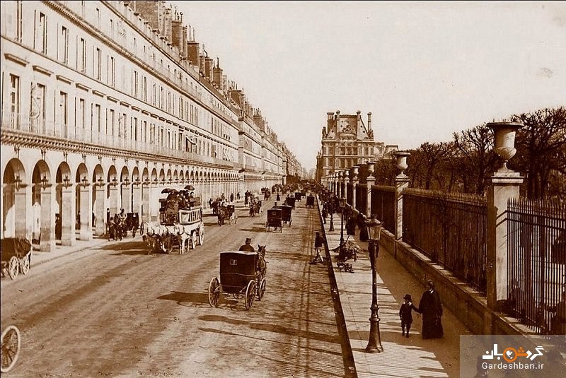خیابان ریولی پاریس یادگار آخرین امپراطور فرانسه/تصاویر