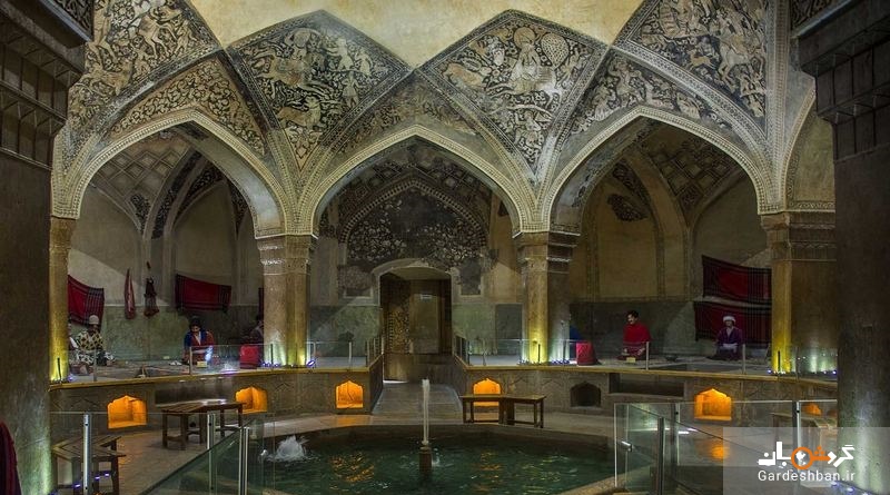 حمام یا گرمابه سنتی وکیل شیراز+تصاویر