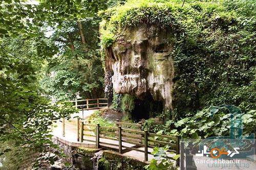 آبشار و غار شیپتون در یورکشایر انگلستان/عکس