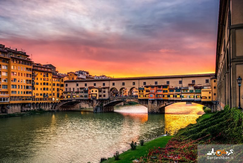 پل وکیو ؛ از مهم‌ترین جاذبه‌های فلورانس ایتالیا/عکس