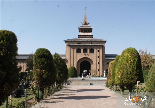 آشنایی با مسجد اعظم کشمیر در هند+تصاویر