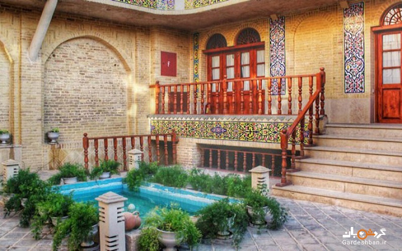 هتل فروغ شیراز؛اقامتگاه سنتی در دل خانه خانه فروغ الملک/عکس
