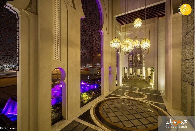 ازدن پالاس، هتل لوکس و لاکچری برای تیم های ایران در قطر +عکس
