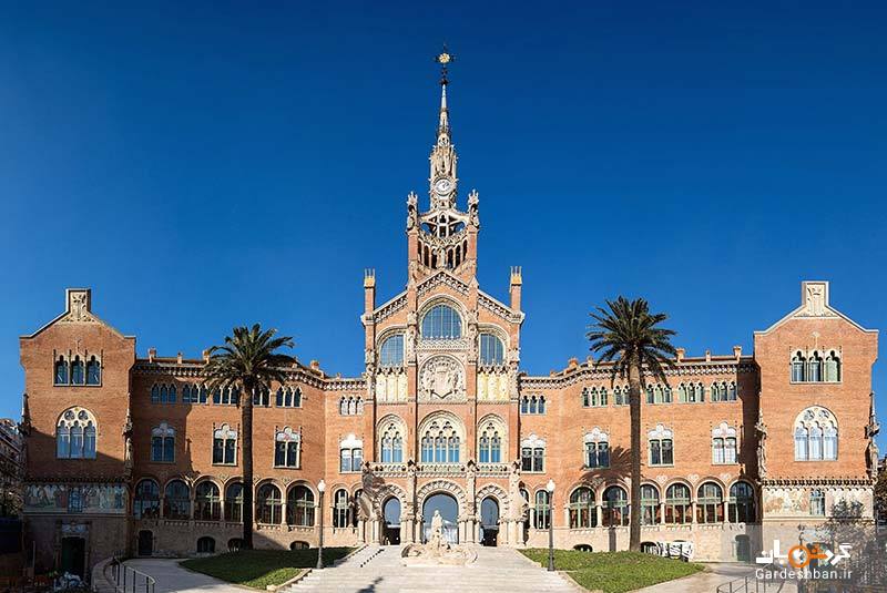 بیمارستان صلیب مقدس و سنت پائول در بارسلون/عکس