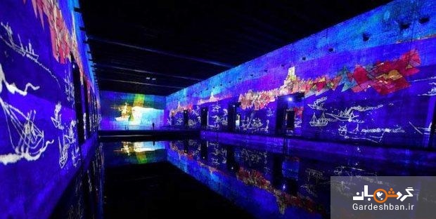 بزرگترین گالری هنر دیجیتال جهان در یک زیردریایی/تصاویر