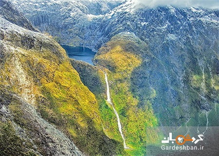 آبشار ساترلاند؛ معروف ترین آبشار نیوزلند/عکس