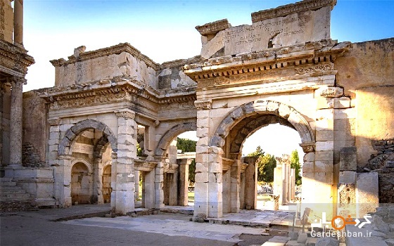 شهر باستانی افه سوس ازمیر؛از عجایب هفتگانه جهان/عکس