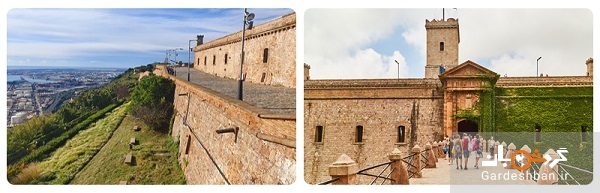 قلعه مون جویک؛از نمادهای طبیعی بارسلونا /عکس