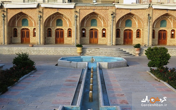 کاروانسرای خانات؛یادگار زیبای قاجار در تهران/عکس