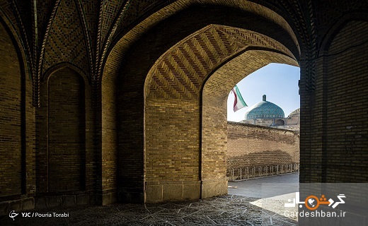 مسجدی با سبک‌های معماری چند دوره تاریخی +تصاویر