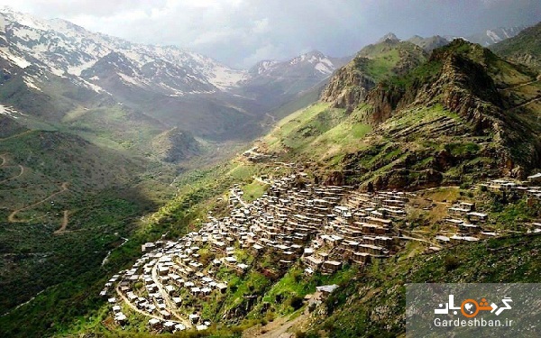 ژیوار از روستاهای تاریخی و زیبای کردستان/تصاویر