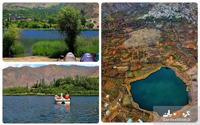 دریاچه اوان؛ از شگفتی های طبیعت قزوین+تصاویر