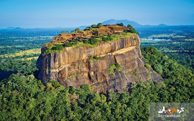 قلعه سیگیریا قلعه ای دیدنی در میان جنگل های سریلانکا/عکس