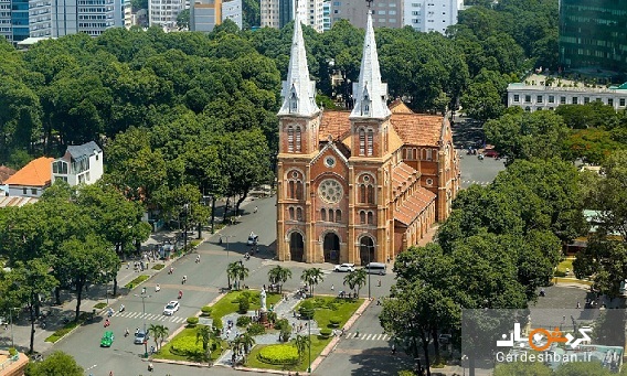 کلیسای جامع نوتردام سایگون در ویتنام