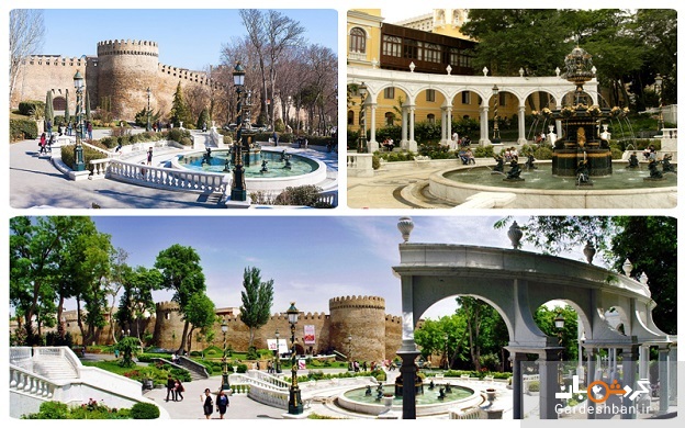 باغ فیلارمونیک؛ از جاذبه های زیبای باکو+تصاویر
