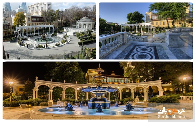 باغ فیلارمونیک؛ از جاذبه های زیبای باکو+تصاویر