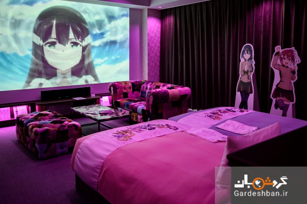 هتل انیمیشنی ژاپن + تصاویر